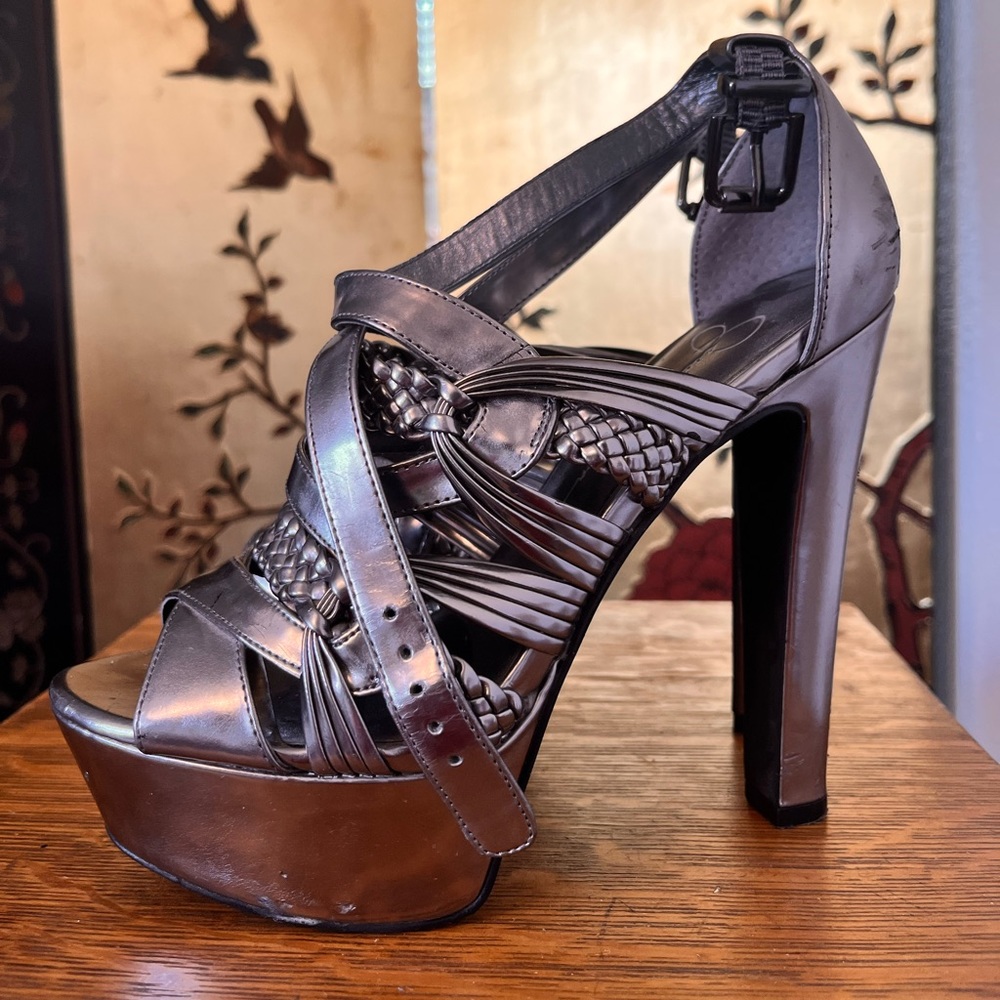 70's style Silver Platforms